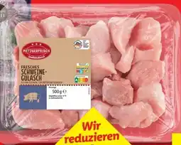 Lidl Metzgerfrisch Schweinegulasch Angebot