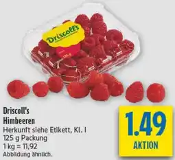 diska Driscoll's Himbeeren Angebot