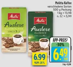 diska Melitta Kaffee Angebot