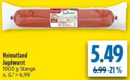 diska Heimatland Jagdwurst Angebot