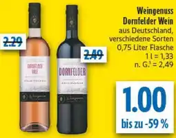 diska Weingenuss Dornfelder Wein Angebot