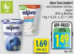 diska alpro Soya-Joghurt Angebot