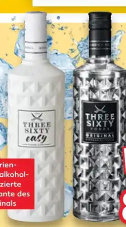 Kaufland Three Sixty Vodka Original Angebot