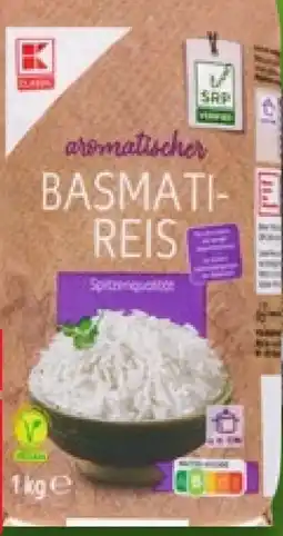 Kaufland K-Classic Basmati Reis Angebot