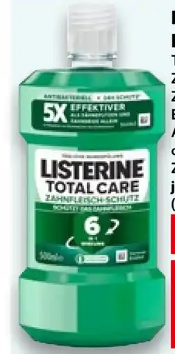 Kaufland Listerine Total Care Mundspülung Angebot