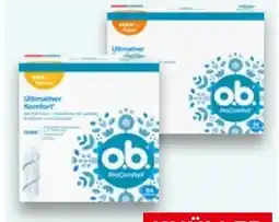 Kaufland O.B. Tampons Pro Comfort Angebot