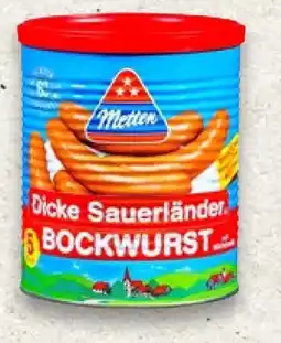 Kaufland Metten Dicke Sauerländer Bockwurst Angebot