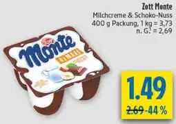 diska Zott Monte Angebot