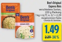 diska Ben's Original Express Reis Angebot