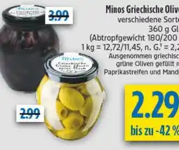 diska Minos Griechische Oliven Angebot