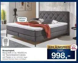Möbel Inhofer Boxspringbett Angebot