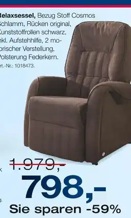 Möbel Inhofer Relaxsessel Angebot