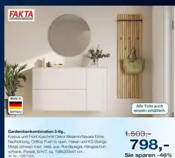 Möbel Inhofer Fakta garderobenkombination 3-tlg Angebot
