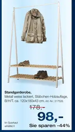 Möbel Inhofer Standgarderobe Angebot