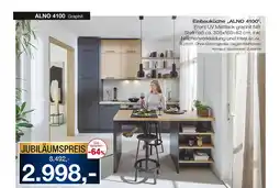 Möbel Inhofer Alno einbauküche alno 4100 graphit Angebot