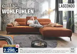 Möbel Inhofer Lascondo comfort sofa Angebot