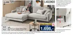 Möbel Inhofer Lascondo comfort ulma sofa Angebot