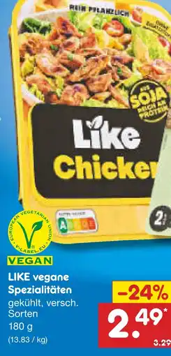 Netto Marken-Discount Like vegane spezialitäten Angebot