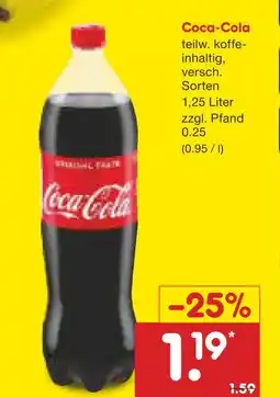 Netto Marken-Discount Coca-cola coca-cola Angebot