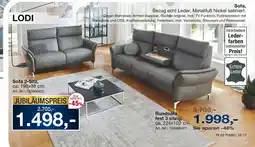 Möbel Inhofer Sofa 2-sitz Angebot