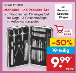 Netto Marken-Discount Vitalmaxx maniküre- und pediküre-set Angebot
