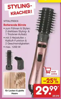 Netto Marken-Discount Vitalmaxx rotierende bürste Angebot