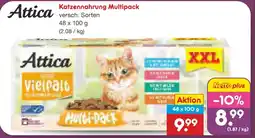Netto Marken-Discount Attica katzennahrung multipack Angebot
