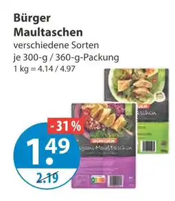 V Markt Bürger maultaschen Angebot