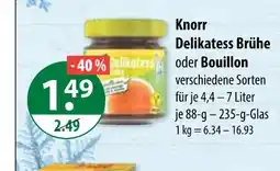 V Markt Knorr delikatess brühe oder bouillon Angebot