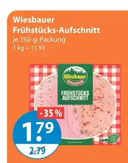 V Markt Wiesbauer frühstücks-aufschnitt Angebot