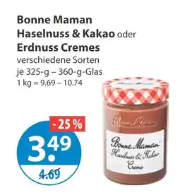 V Markt Bonne maman haselnuss & kakao creme Angebot