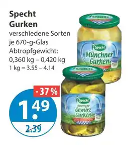 V Markt Specht münchner gurken Angebot