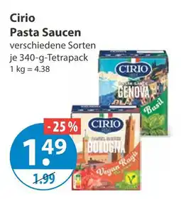 V Markt Cirio pasta saucen genova basil Angebot