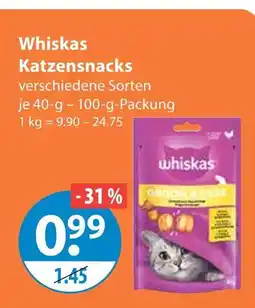 V Markt Whiskas katzensnacks Angebot