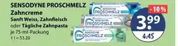 V Markt Sensodyne proschmelz sanft weiss Angebot