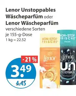 V Markt Lenor unstoppables wäscheparfüm Angebot