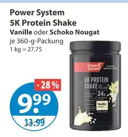 V Markt Power system 5k protein shake vanille Angebot