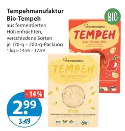 V Markt Tempehmanufaktur bio-tempeh Angebot