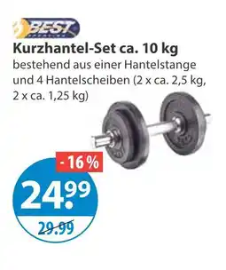 V Markt Best kurzhantel-set ca. 10 kg Angebot