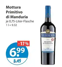 V Markt Mottura primitivo di manduria Angebot