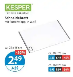 V Markt Kesper schneidebrett Angebot