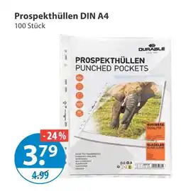 V Markt Durable prospekthüllen din a4 Angebot