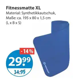V Markt Fitnessmatte xl Angebot