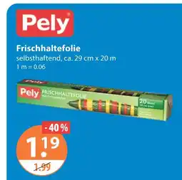 V Markt Pely frischhaltefolie Angebot