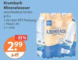 V Markt Krumbach mineralwasser Angebot