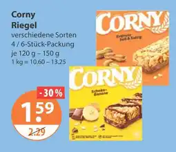 V Markt Corny riegel erdnuss süß & salzig Angebot