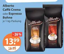 V Markt Alberto caffé crema Angebot