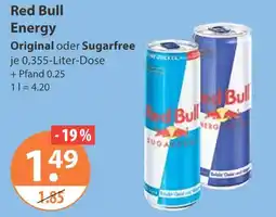 V Markt Red bull energy original Angebot