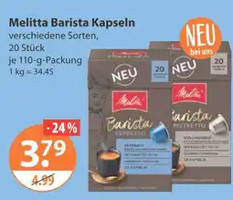 V Markt Melitta barista kapseln Angebot