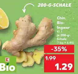 Kaufland Chin. bio-ingwer Angebot